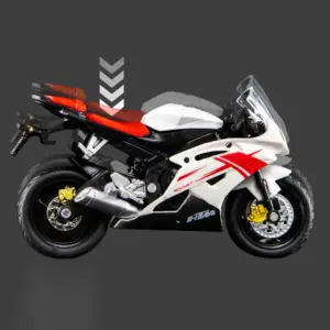 1:18 Scale Yamaha R6 Alloy Motorcycle Model 10 Se2b007807fa2431190767392fbcb14323