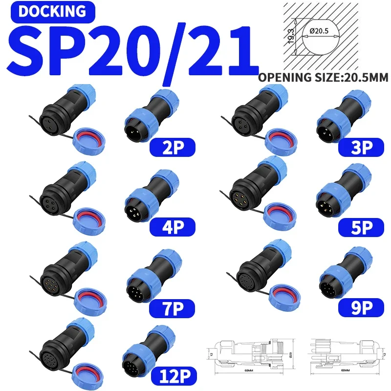 Waterproof Connector IP68 for Industrial Use 9 Waterproof Connector IP68 for Industrial Use - Image 9