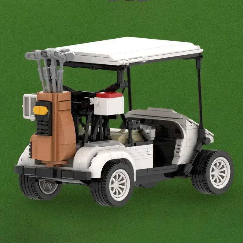 Miniature Golf Cart Model with Pullback Action 2 Miniature Golf Cart Model with Pullback Action - Image 2