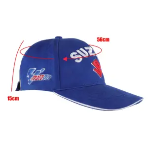 Suzuki Branded Adjustable Baseball Cap in Black/Blue 13 Se301ab255a3d486989ad487e4e231b55Z