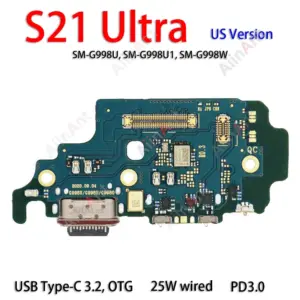 Samsung Galaxy S21 G996U G998U USB Dock Flex Cable Replacement 16 Se3056d2cc8444a2bb591d178b9e0f33cI
