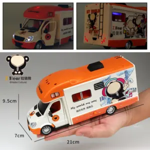 1:28 Scale Diecast RV Model with Playful Graphics 14 Se361917bc8dd4b2b9b082e1a3b6f7e8cP
