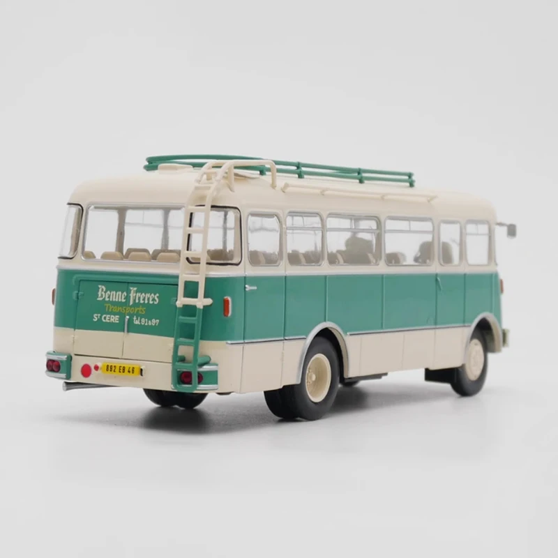 Vintage French Bus Diecast Model 1:43 Scale 4 Vintage French Bus Diecast Model 1:43 Scale - Image 4
