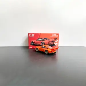 Vibrant Orange Porsche 911 Diecast Model 1:64 Scale 7 Se3913b3e40b04713b70437653ad4b5b6M