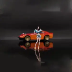 Miniature Female Resin Figurine for Collections 7 Se39c6dcea8d04aae905c0183f06c1571S