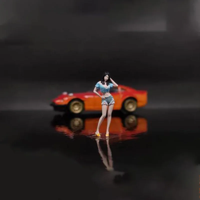 Miniature Female Resin Figurine for Collections 2 Miniature Female Resin Figurine for Collections - Image 2