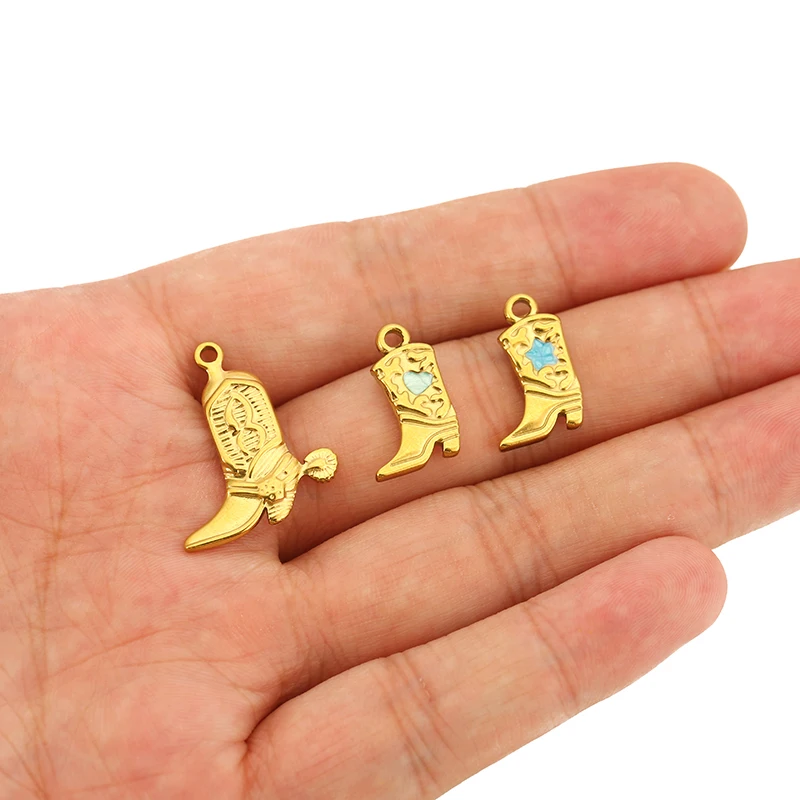 Stainless Steel High Heel Charm Set (5 pcs) 6 Stainless Steel High Heel Charm Set (5 pcs) - Image 6