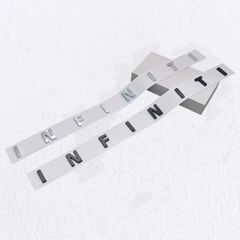 INFINITI Badge Stickers for Q50L-QX80 2 INFINITI Badge Stickers for Q50L-QX80 - Image 2