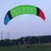Vibrant 1.5m Powered Paraglider with Brushless Motor