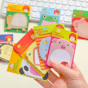 Colorful Animal Memo Pads Set of 10 10 Se3c5c667b0ed40f4bb741a366d01dae0p