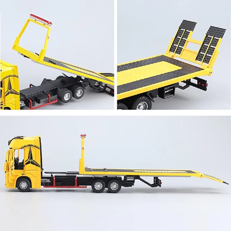 Vibrant 1/24 Scale Diecast Flatbed Truck 5 Vibrant 1/24 Scale Diecast Flatbed Truck - Image 5