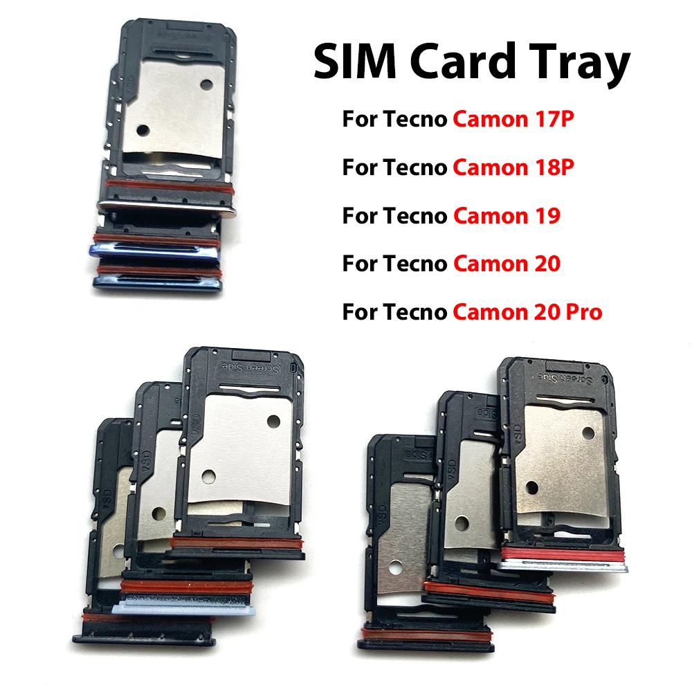 Dual SIM & SD Card Tray Adapter for Tecno Camon Series 6 Dual SIM & SD Card Tray Adapter for Tecno Camon Series - Image 6