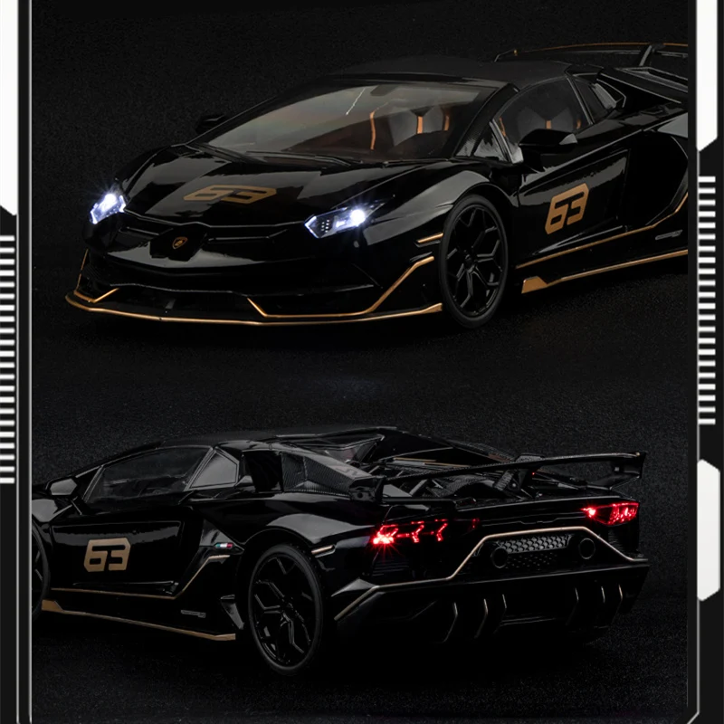 Lamborghini Aventador SVJ 63 1:18 Diecast Model 3 Lamborghini Aventador SVJ 63 1:18 Diecast Model - Image 3