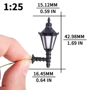 Vintage Miniature Wall Lamps Set for Model Scenes 17 Se3e7f5be717b4f1c9672362765716b20i