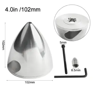 Aluminum RC Plane Spinner 1.25"-5" 15 Se3f0f5a6d3c642d2abb8ec9381926573v