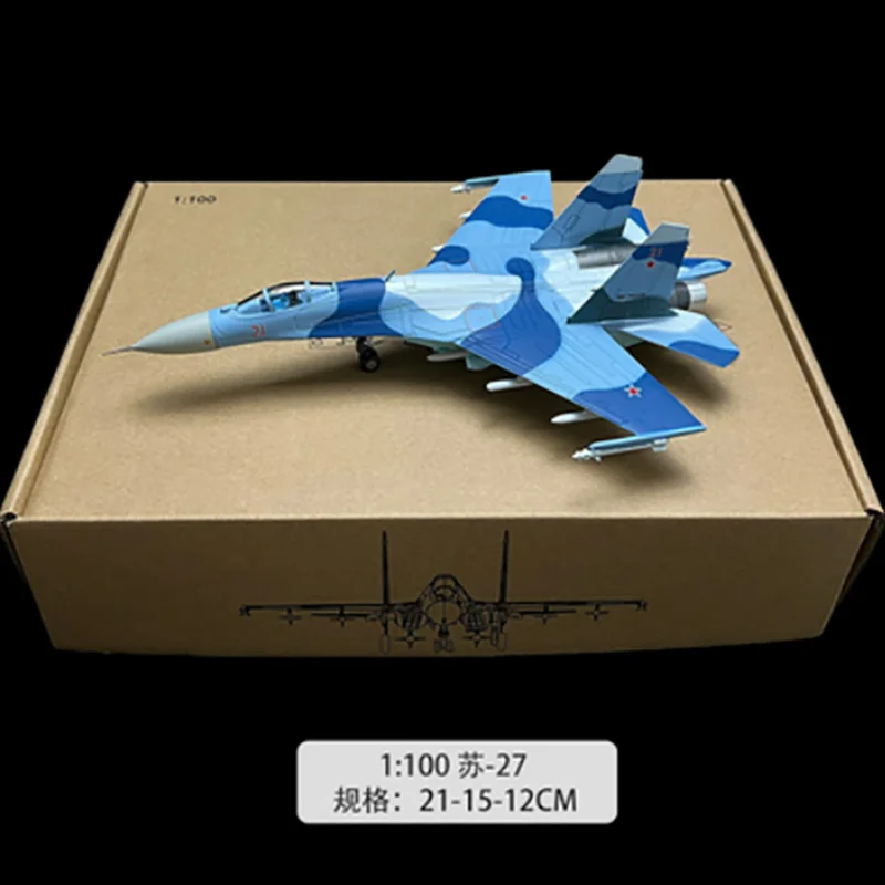 Soviet Su-27 Fighter Model 1:100 Scale 2 Soviet Su-27 Fighter Model 1:100 Scale - Image 2