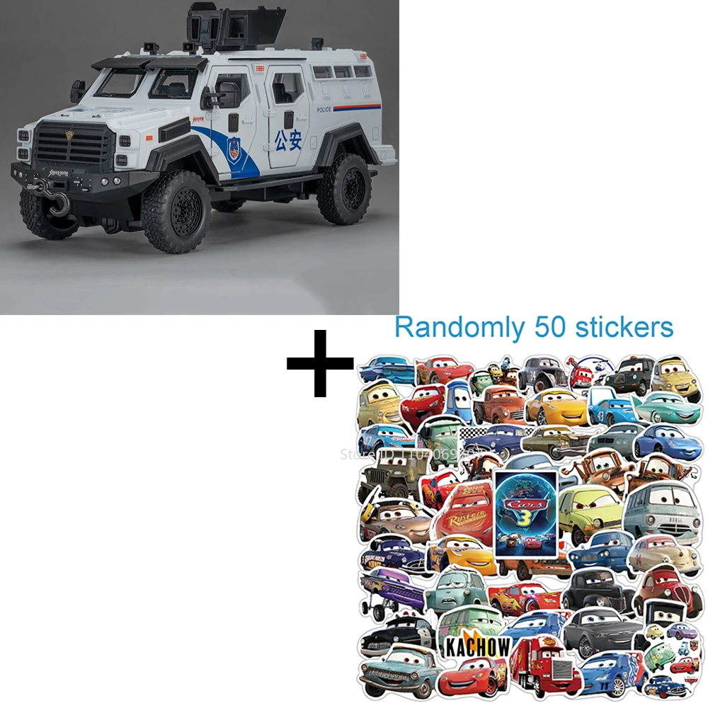 1:32 Saber-Toothed Tiger Police Car Model 7 1:32 Saber-Toothed Tiger Police Car Model - Image 7