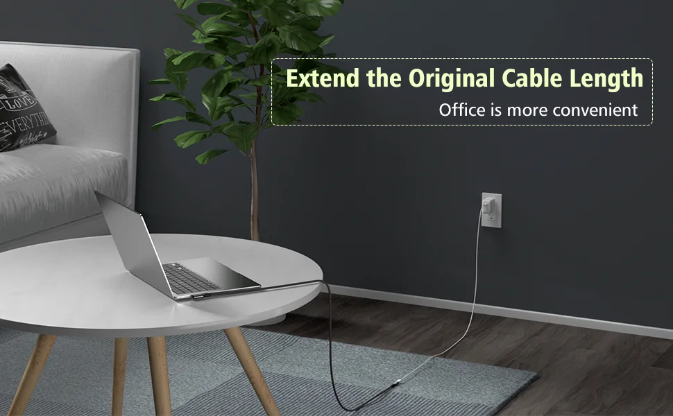 USB-C 3.2 Gen 2 Extension Cable 20Gbps 4K60Hz 240W 3 USB-C 3.2 Gen 2 Extension Cable 20Gbps 4K60Hz 240W - Image 3