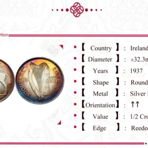 Irish 1928-1937 Commemorative Coin Replica 14 Se40bb5010297439f876a13e2ff3f25daA