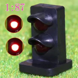 HO Scale Red LED Signaling Set for Model Railways
