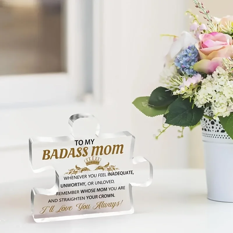 Acrylic Puzzle Plaque for Moms 5 Acrylic Puzzle Plaque for Moms - Image 5