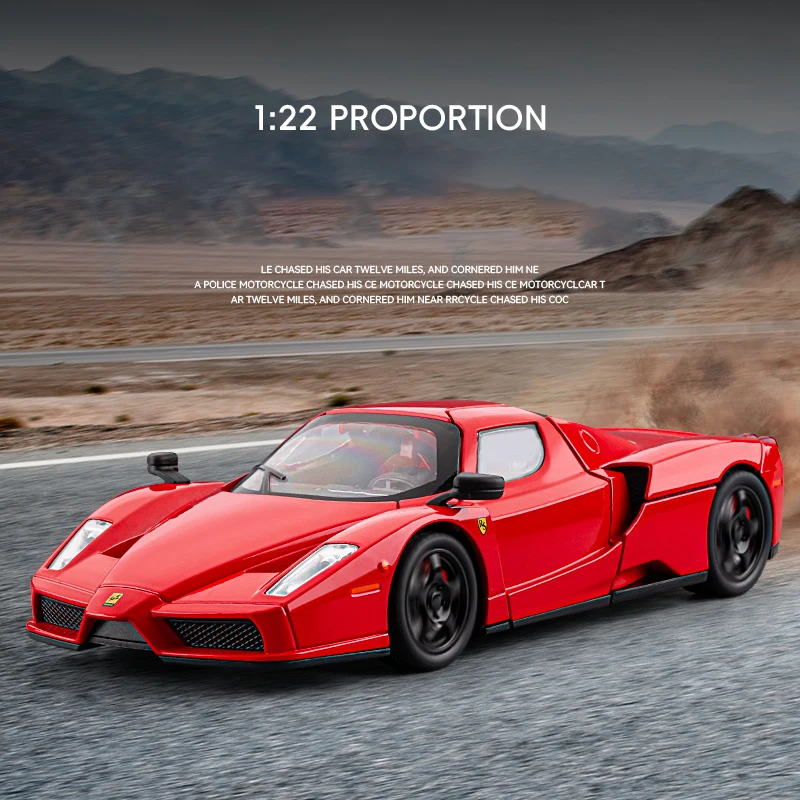 1:22 Ferrari Enzo Alloy Model Car 2 1:22 Ferrari Enzo Alloy Model Car - Image 2