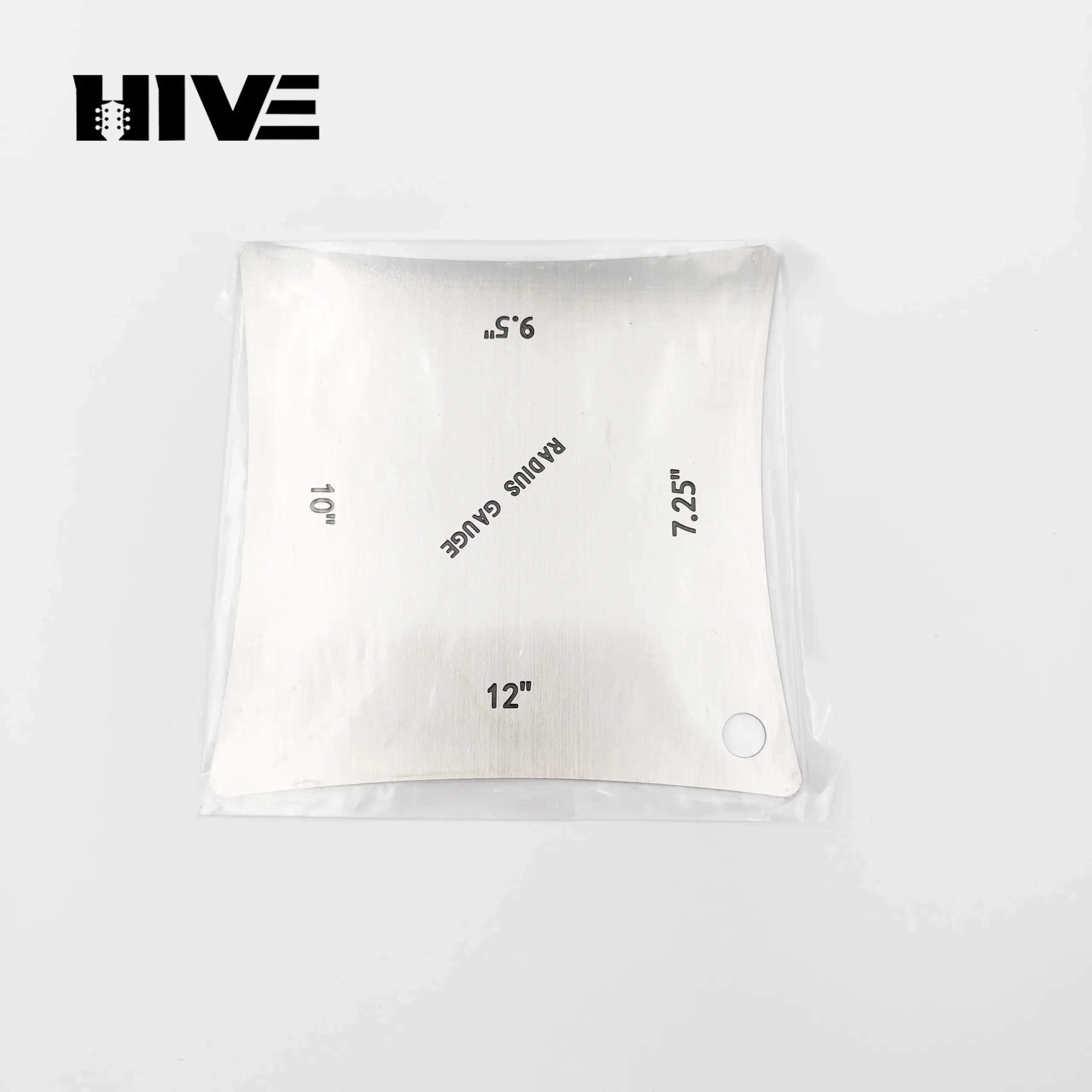 Stainless Steel Guitar Radius Measuring Set 6 Stainless Steel Guitar Radius Measuring Set - Image 6