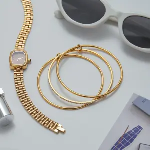 Gold-Tone Stainless Steel Fashion Bracelet JDB0104006-65 9 Se467cded44894b869958b1275a0774e1x