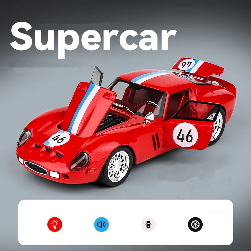 1:32 Alloy Ferrari 250 GTO Model for Collectors 10 1:32 Alloy Ferrari 250 GTO Model for Collectors - Image 10