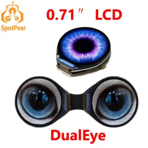 DualEye 0.71-Inch Color LCD Dual Display Module