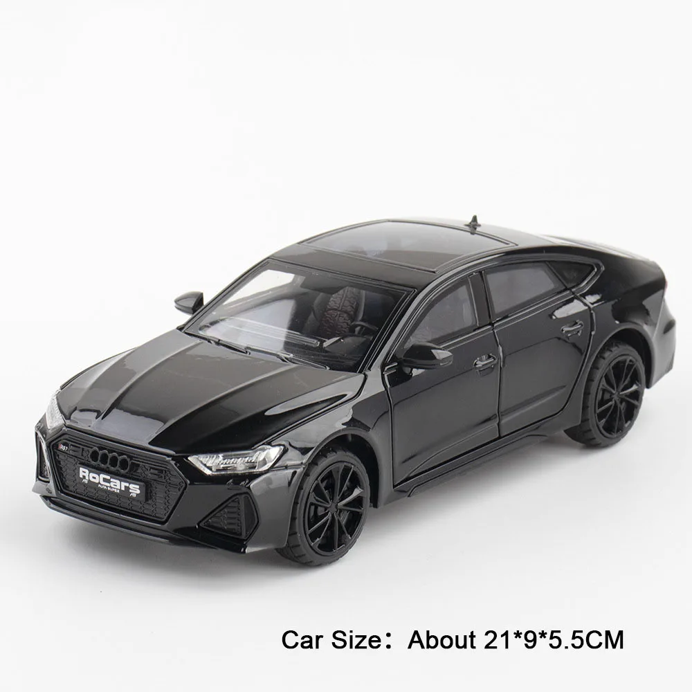 Audi R8 V10 Plus 1:24 Diecast Model Black 9 Audi R8 V10 Plus 1:24 Diecast Model Black - Image 9