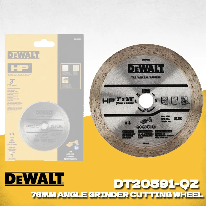 DEWALT 76mm Multi-Material Diamond Blade 3 DEWALT 76mm Multi-Material Diamond Blade - Image 3