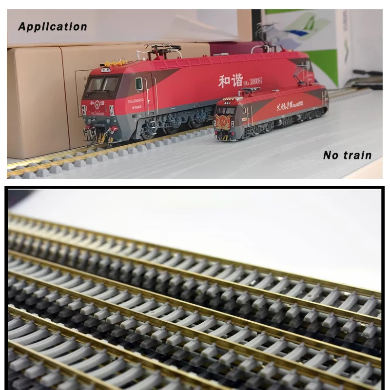 HO Scale 50cm Model Railway Track with Copper Rails 6 HO Scale 50cm Model Railway Track with Copper Rails - Image 6