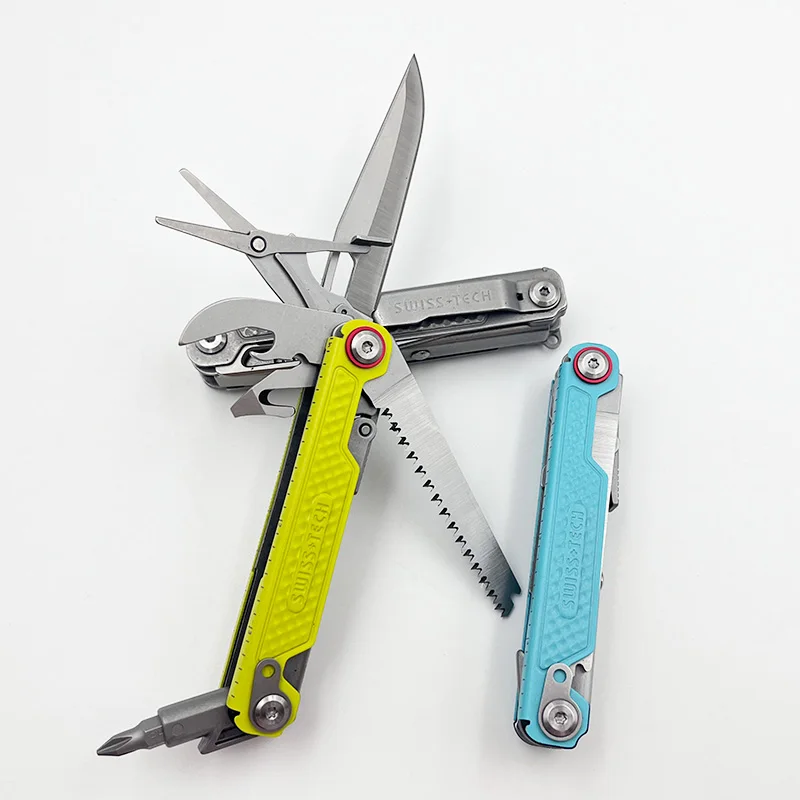 Swiss Tech 11-in-1 Compact Multitool for Outdoors 2 Swiss Tech 11-in-1 Compact Multitool for Outdoors - Image 2