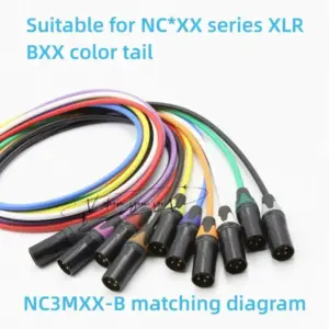 Color-Coded XLR Identification Rings Set