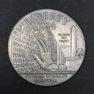 Vietnam Memorial Copper Commemorative Coin 38mm 11 Se4bb49881c214fce8ef04063230dd98ev