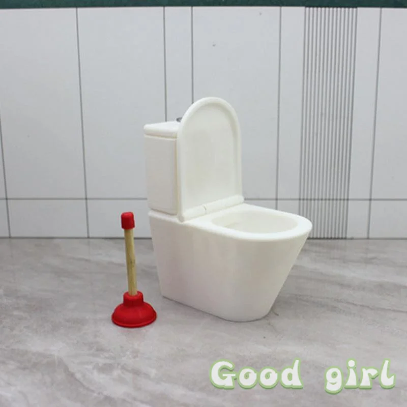 Realistic Dollhouse Toilet Seat in 1/12 Scale 6 Realistic Dollhouse Toilet Seat in 1/12 Scale - Image 6