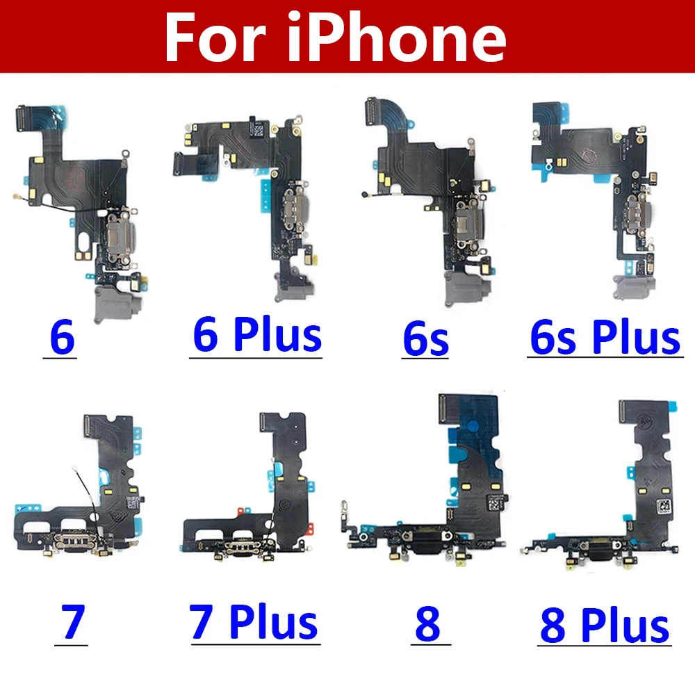 iPhone USB Charging Port Flex Cable Replacement 2 iPhone USB Charging Port Flex Cable Replacement - Image 2