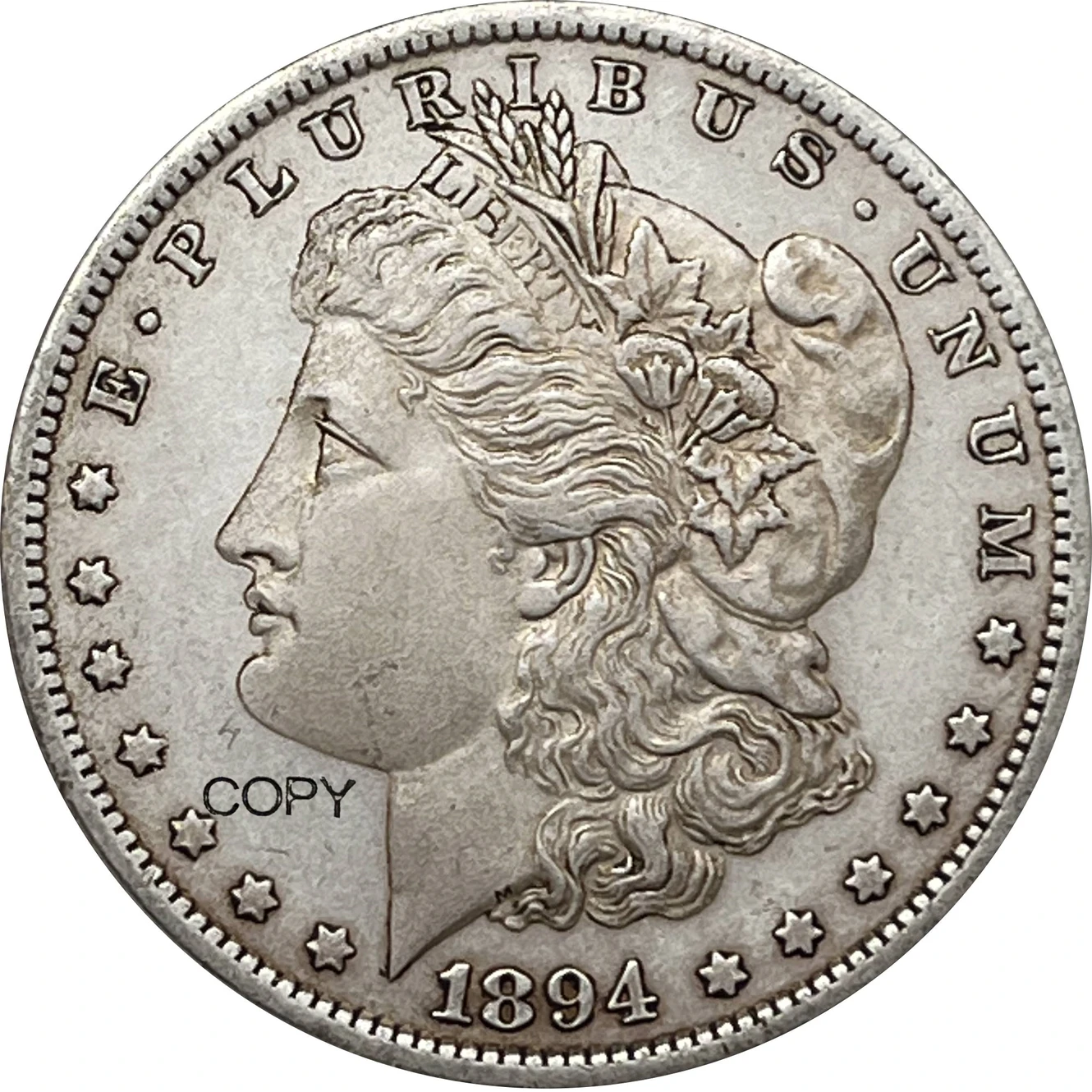 Replica US 1894 S Morgan Silver Coin 5 Replica US 1894 S Morgan Silver Coin - Image 5