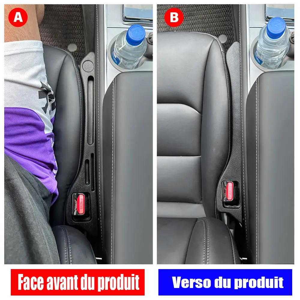 Black Car Seat Gap Filler for BYD Vehicles 3 Black Car Seat Gap Filler for BYD Vehicles - Image 3