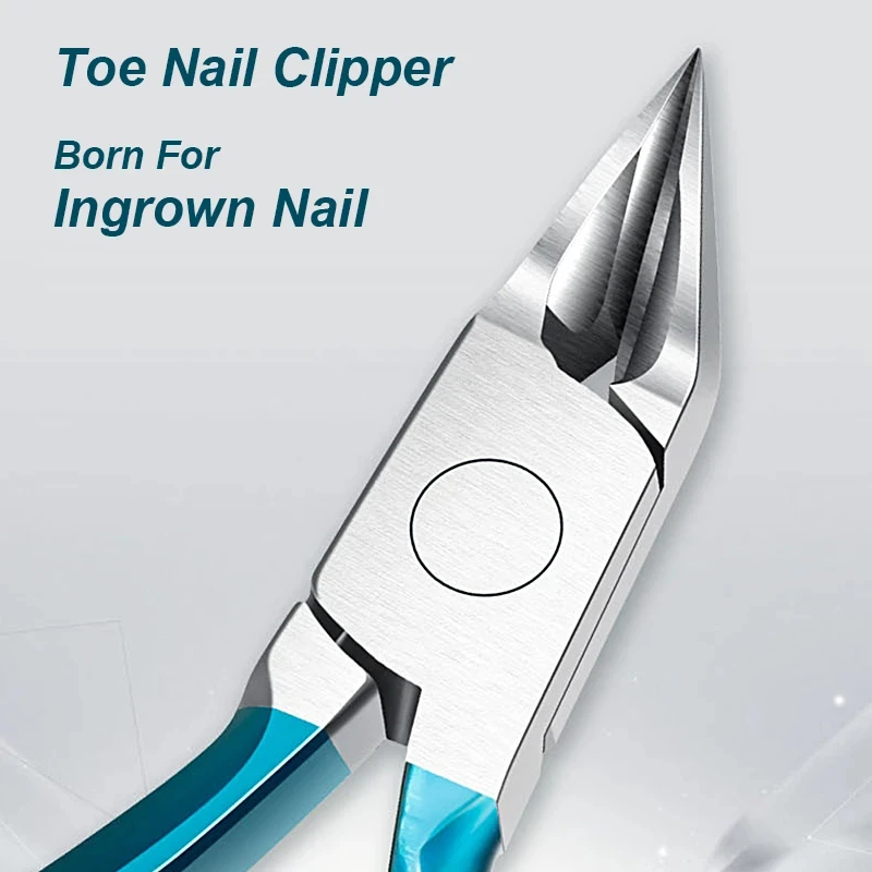Stainless Steel Blue Toenail Clipper 3 Stainless Steel Blue Toenail Clipper - Image 3