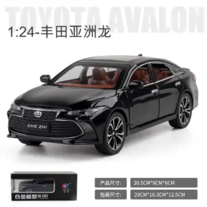 Black Toyota Avalon 1:24 Diecast Model with Sound 14 Se5044b88df7a41a99d48d511021c6c377