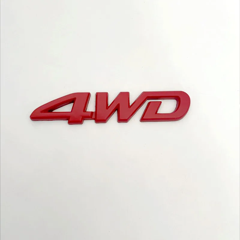 4WD Metal Emblem Badge for Vehicles 6 4WD Metal Emblem Badge for Vehicles - Image 6