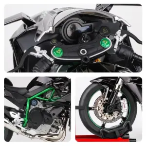 Kawasaki H2R 1:6 Diecast Motorcycle Model 13 Se545e3ceff7d40f6832208b6e0f446a2u