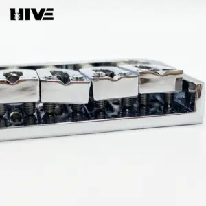 Zinc Alloy Electric Guitar Bridge in Gold, Silver, Black 11 Se58020e06dd44740bf0a800261b924fax