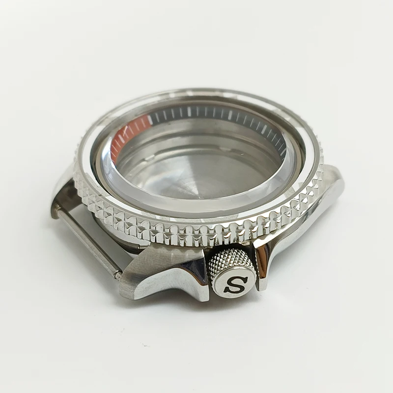 Mod SKX007 Dive Watch Case 42mm Black Bezel 7 Mod SKX007 Dive Watch Case 42mm Black Bezel - Image 7