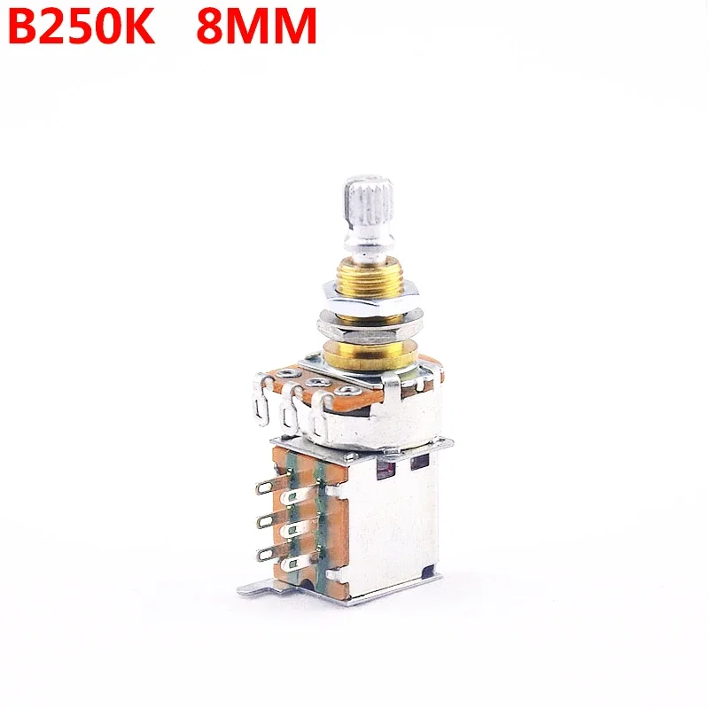 Push-Push Guitar Potentiometer with Brass Shaft 8 Push-Push Guitar Potentiometer with Brass Shaft - Image 8
