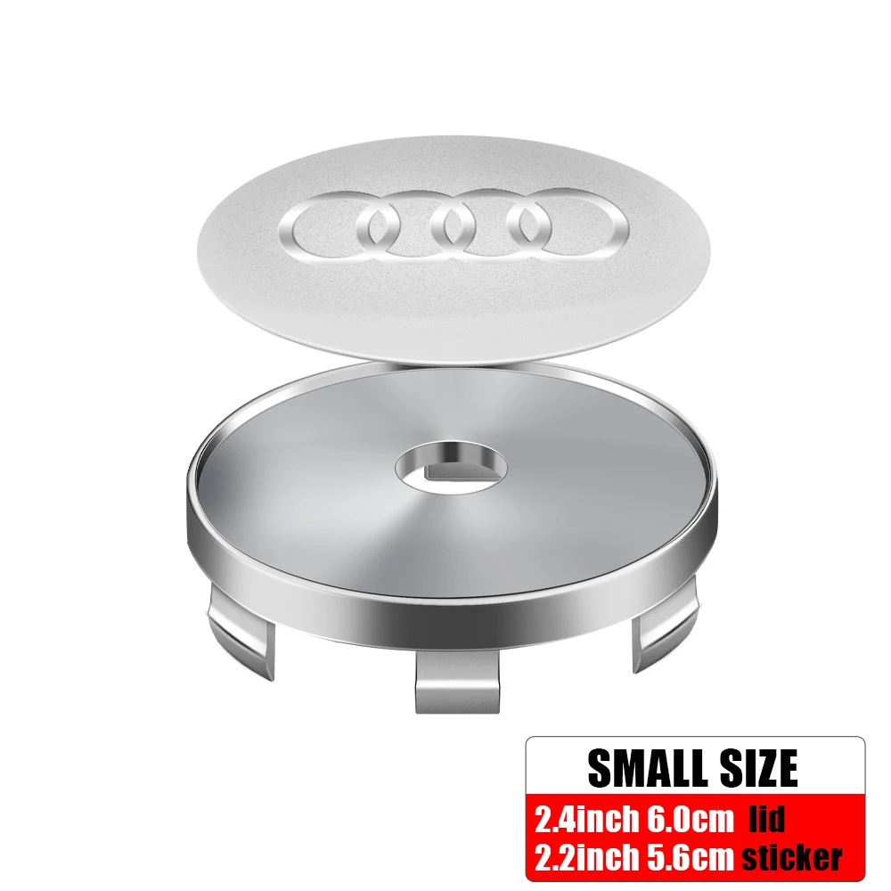 Aluminum Hub Cap and Sticker Set for Vehicles 10 Aluminum Hub Cap and Sticker Set for Vehicles - Image 10