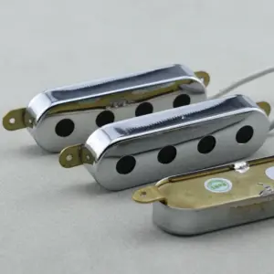 Chrome Tri-Sonic Bass Pickups Set for Electric Bass 8 Se5b2f19fefd3416091f8ddec2a06c19cV