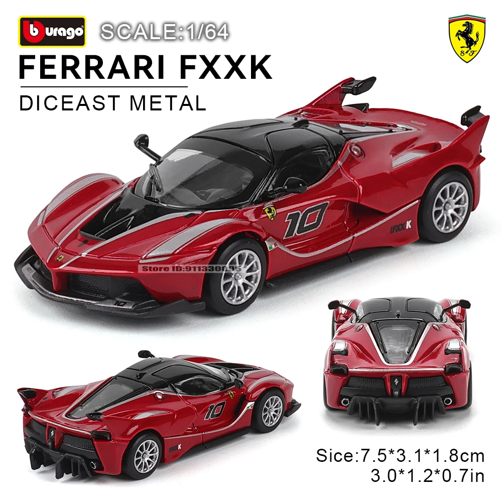 Ferrari FXXK 1:64 Die-Cast Model by Bburago 3 Ferrari FXXK 1:64 Die-Cast Model by Bburago - Image 3